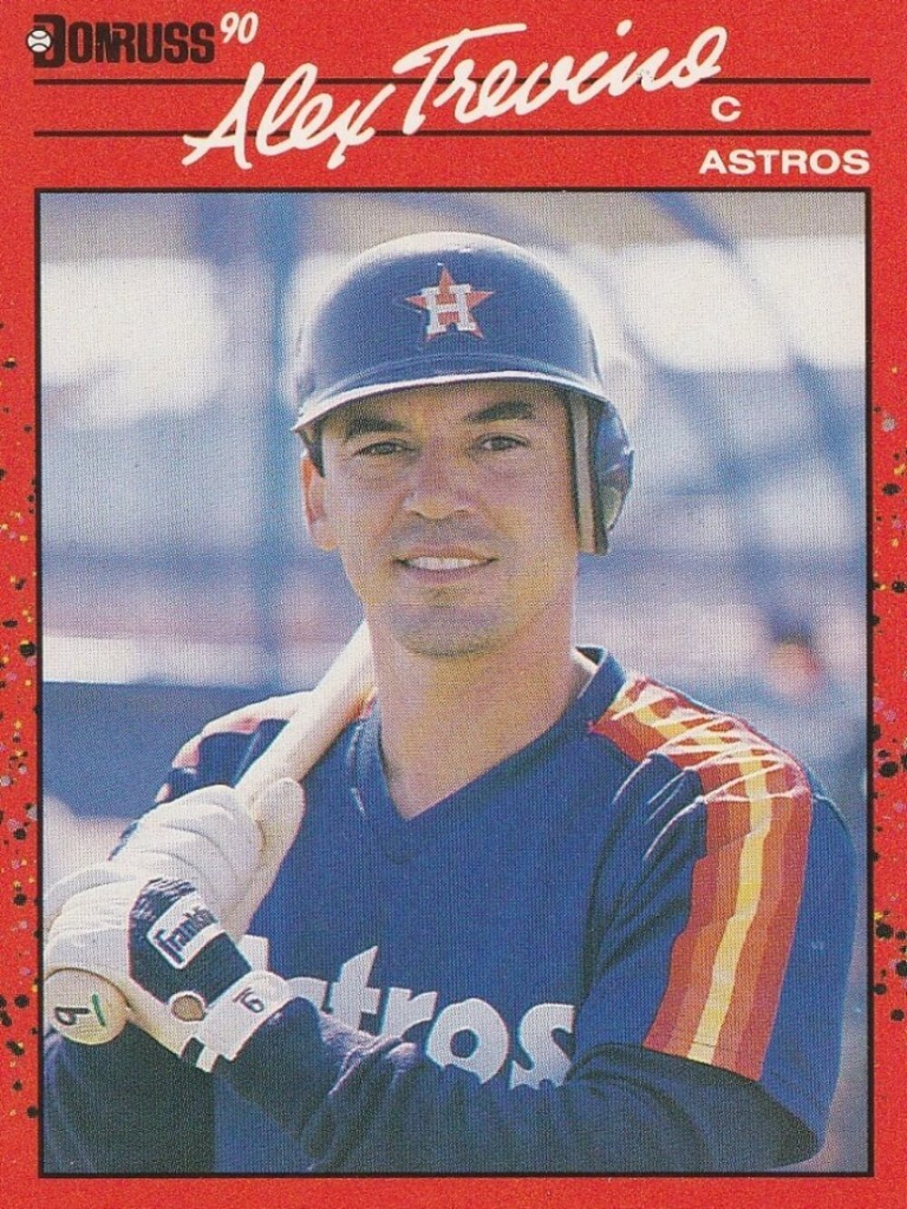 Alex Trevino - Donruss 90 Baseball Card